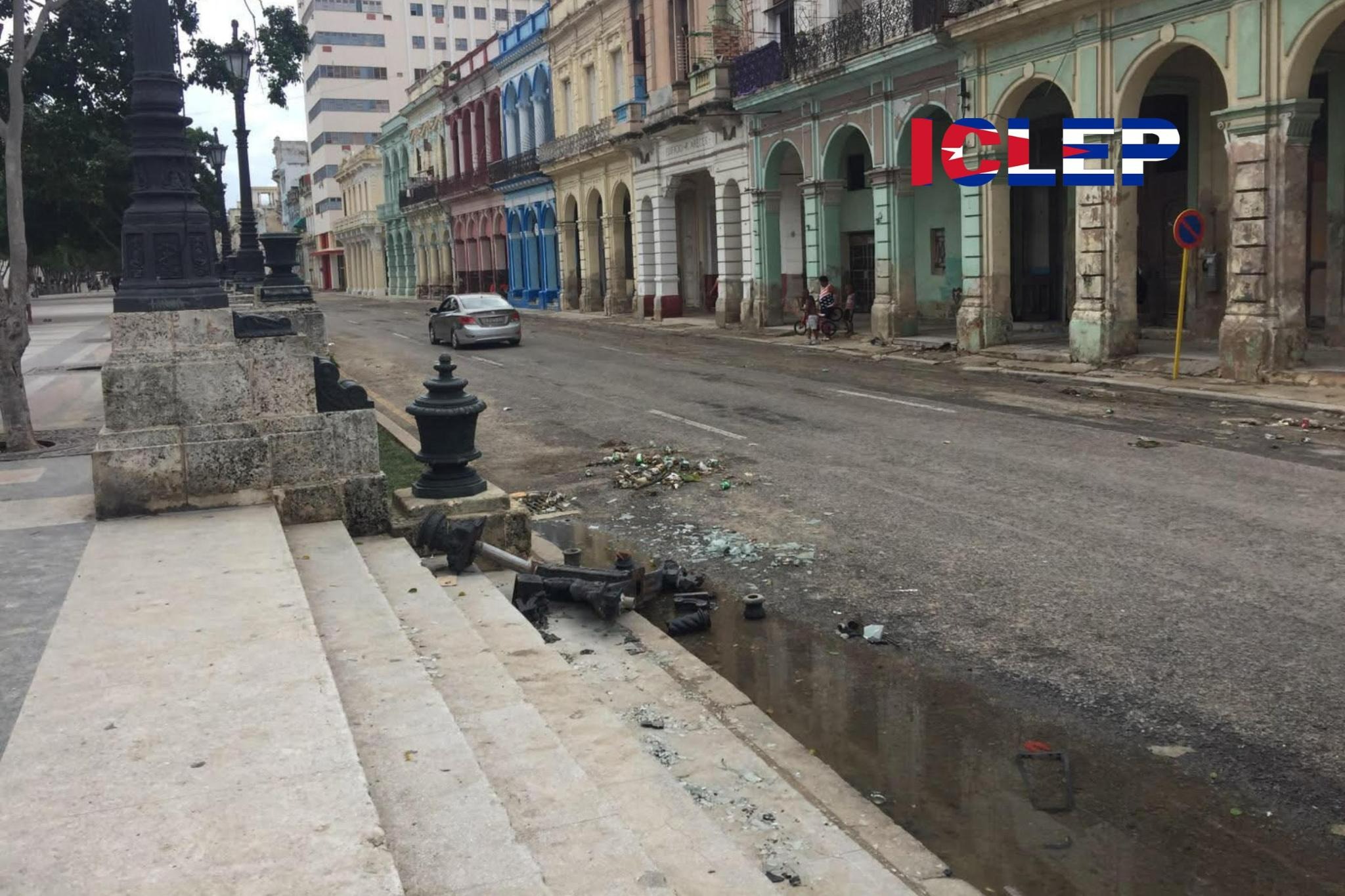 Huracán Ian en su paso por La Habana, 2022.