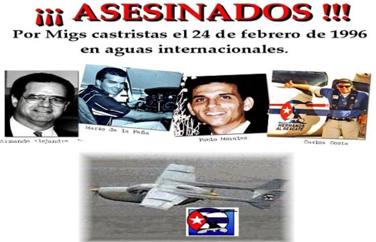 El derribo de las avionetas de hermanos al rescate…
