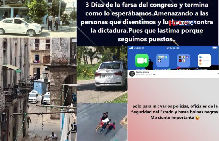 Censura y arrestos arbitrarios contra periodistas durante el Congreso del Partido Comunista de Cuba