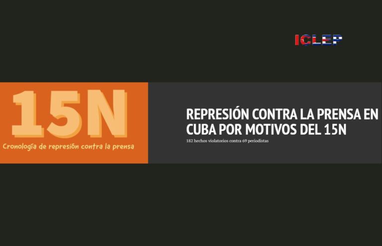 182 violaciones contra 69 periodistas por el 15N