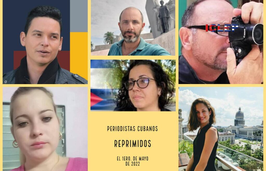 Cerca de veinte periodistas arrestados arbitrariamente por el 1ero de Mayo en Cuba