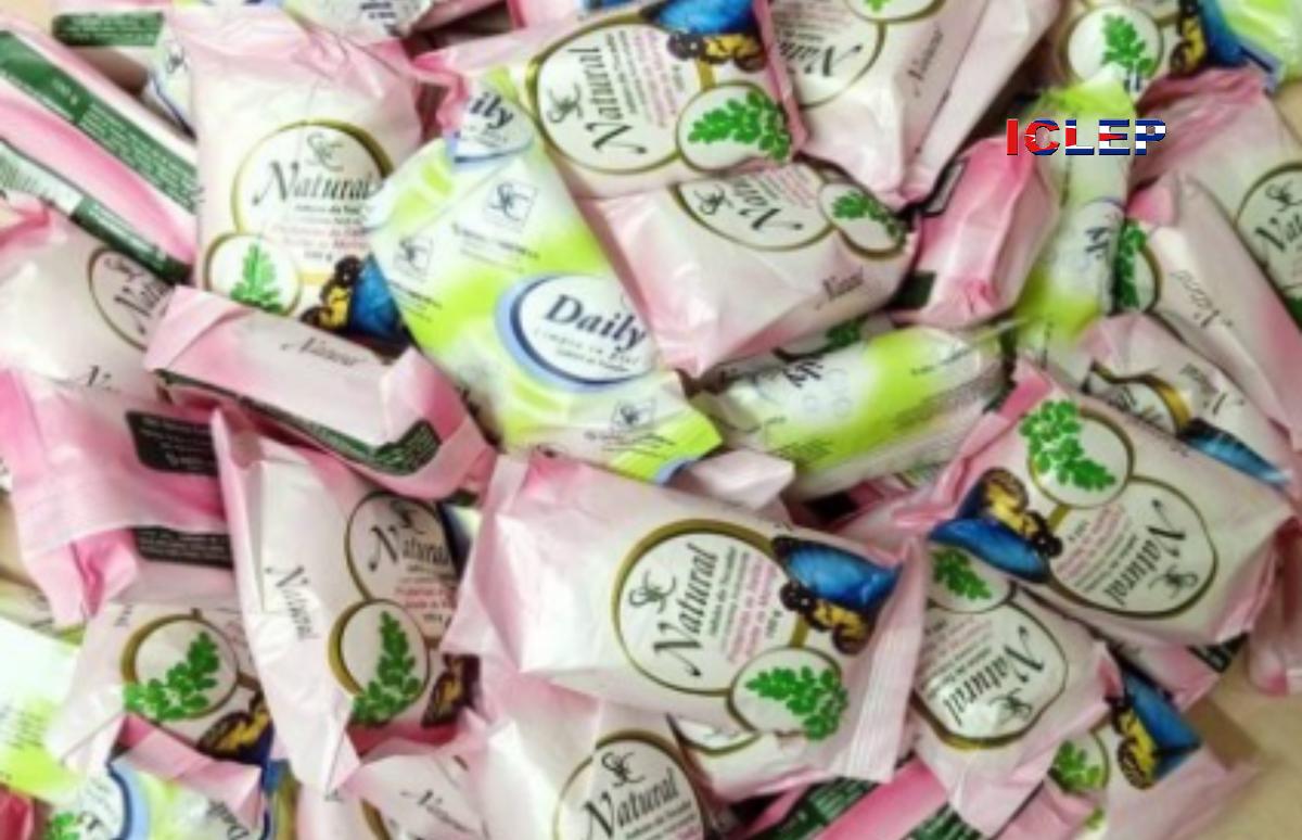 Jabones de baño de la canasta familiar van a parar al mercado informal