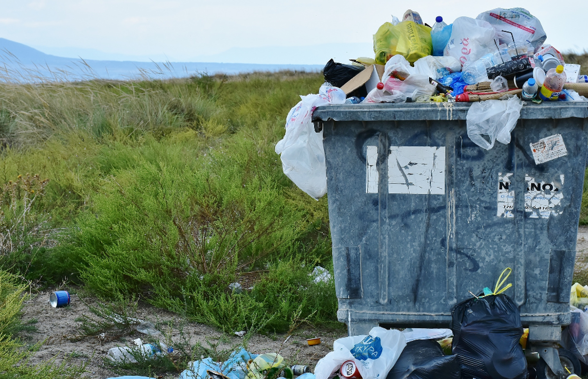 Venden contenedores de basura en tienda MLC, mientras faltan en las calles