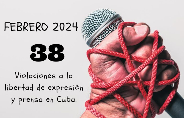 ICLEP registra 38 violaciones a la libertad de expresión y prensa durante el mes de febrero