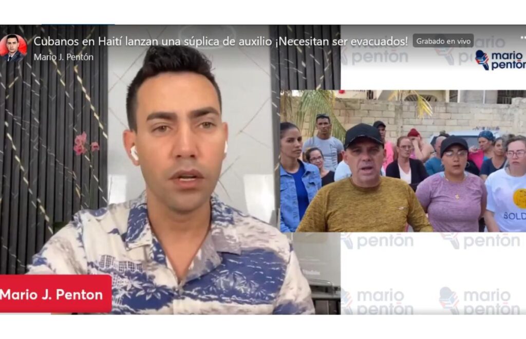 Oficialismo ataca a periodista Mario J. Pentón por su cobertura sobre cubanos varados en Haití