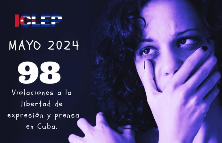 Aumentan violaciones a la libertad de expresión y prensa en Cuba durante mayo