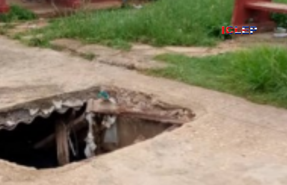 Se pronostican piernas quebradas en hueco abandonado cerca de una parada