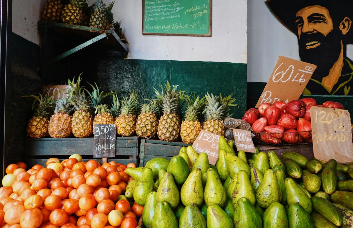 Precios incontrolables de los alimentos en la Feria Delio Lunas Echemendía