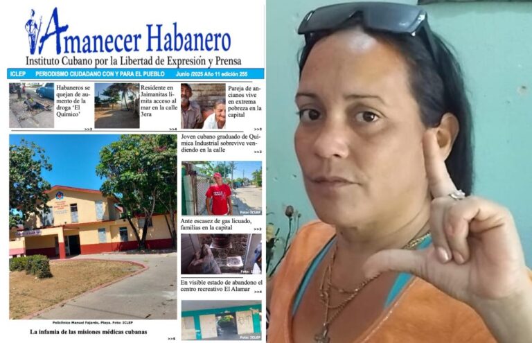 ICLEP denuncia el hostigamiento contra la periodista Yunia Figueredo, directora del medio comunitario Amanecer Habanero
