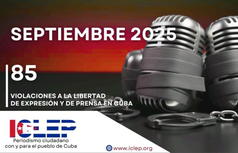 Cuba supera las 1.000 violaciones a la libertad de expresión y de prensa en 2025