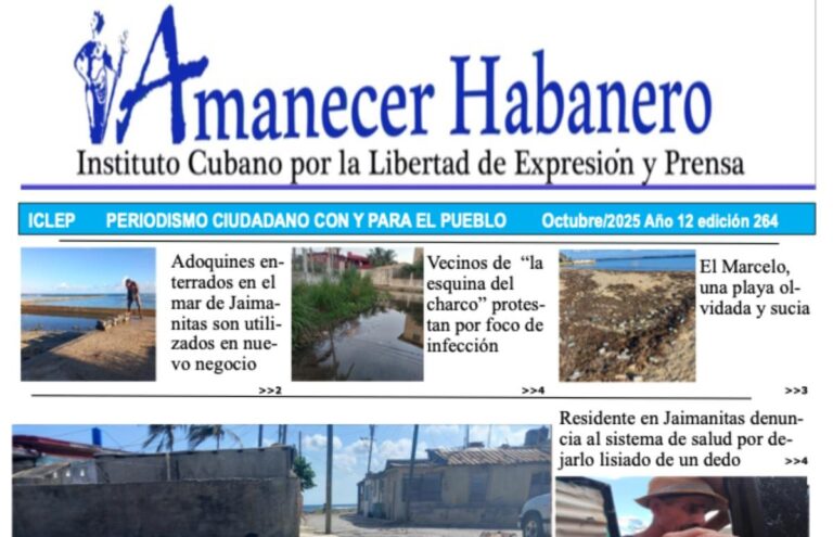 Periodistas del medio del ICLEP Amanecer Habanero perseguidos y acosados mientras distribuían boletines en La Habana
