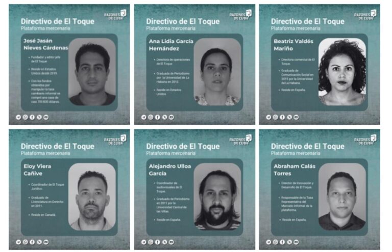 Régimen cubano amenaza con extradición y cárcel a los directivos y periodistas de elTOQUE