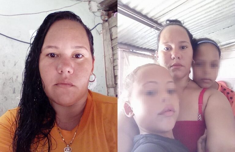 Amenazan a esposa de preso político con procesarla y quitarle a sus hijas por sus denuncias en redes
