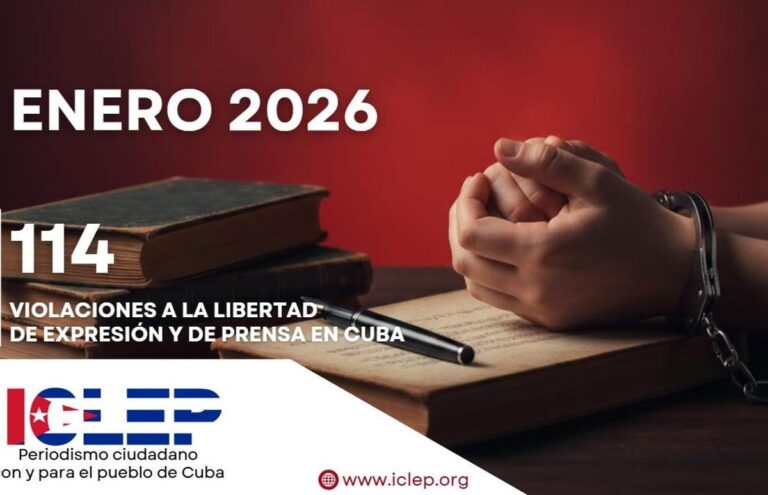 Cuba inicia 2026 con una escalada represiva alarmante contra la libertad de expresión y de prensa