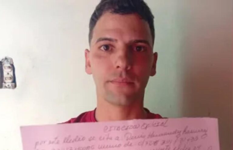 Denis Hernández Ramírez, manifestantes del 11J, es devuelto a prisión tras citación policial