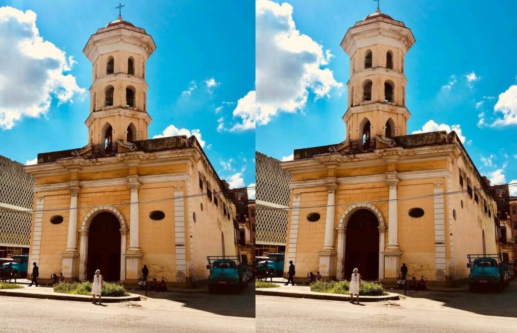 Basura y deterioro afectan acceso a la iglesia de Nuestra Señora de Monserrate en Galiano