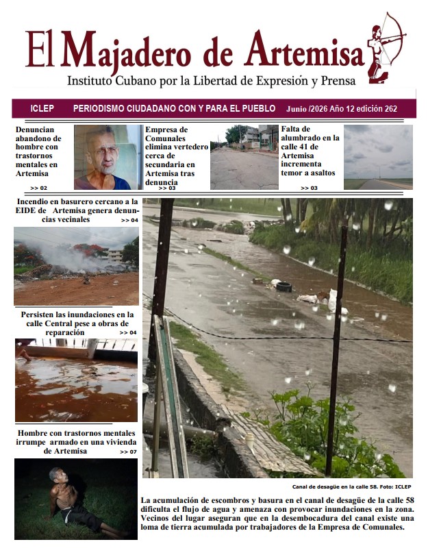 Portada de El Majadero de Artemisa