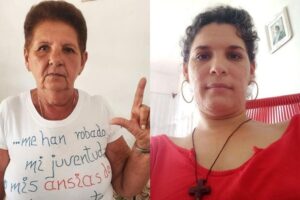 Sonia Álvarez and her daughter Saily Navarro. Photos taken from Félix Navarro's social networks.