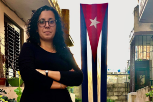 Periodista independiente Camila Acosta. Foto tomada de su perfil en Facebook.