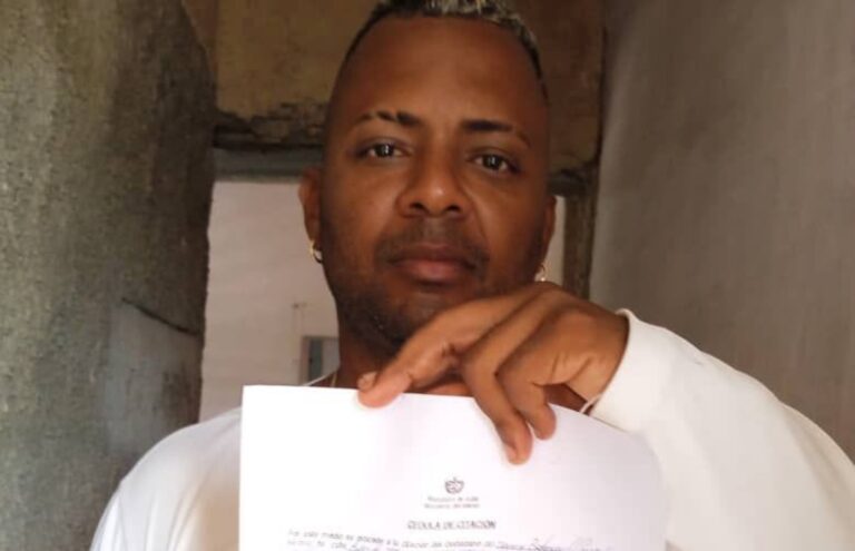 Citan a activista Henry Betancourt González “Fugitivo King” en Güira de Melena
