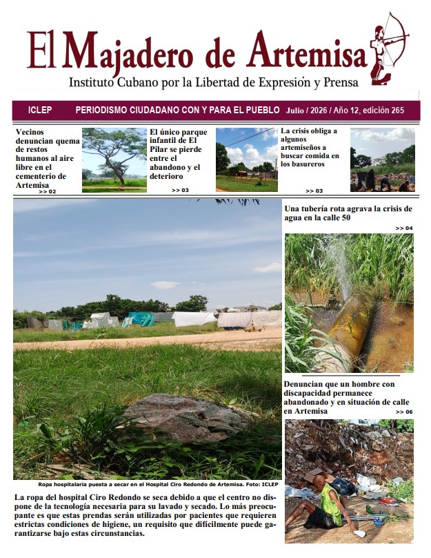 Portada de El Majadero de Artemisa