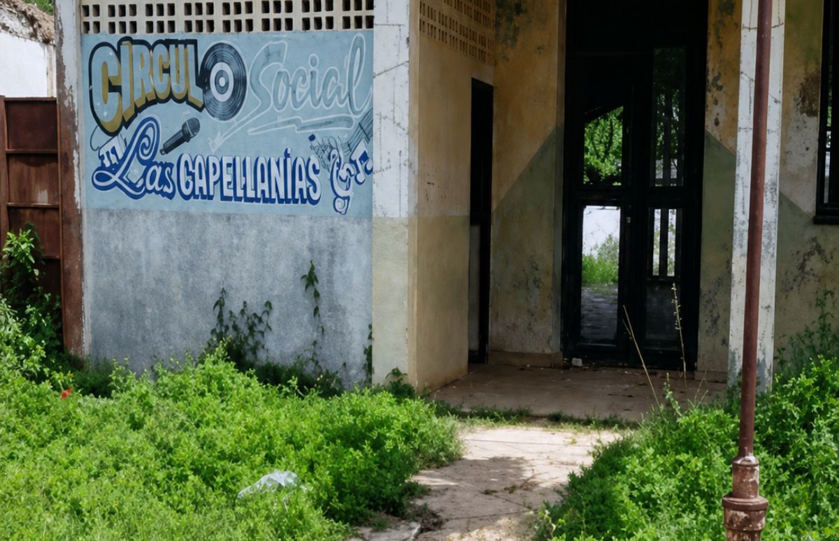 Círculo social de Capellanías permanece en ruinas desde hace más de seis años