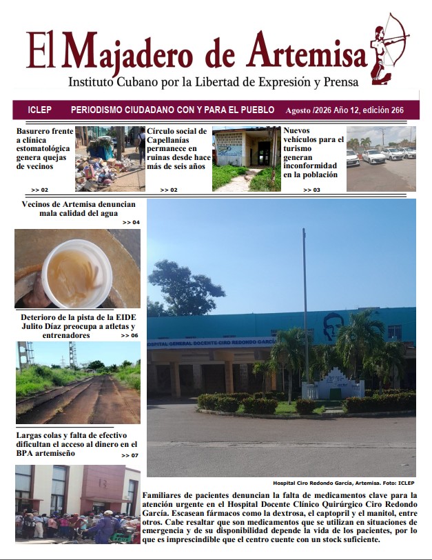 Portada de El Majadero de Artemisa