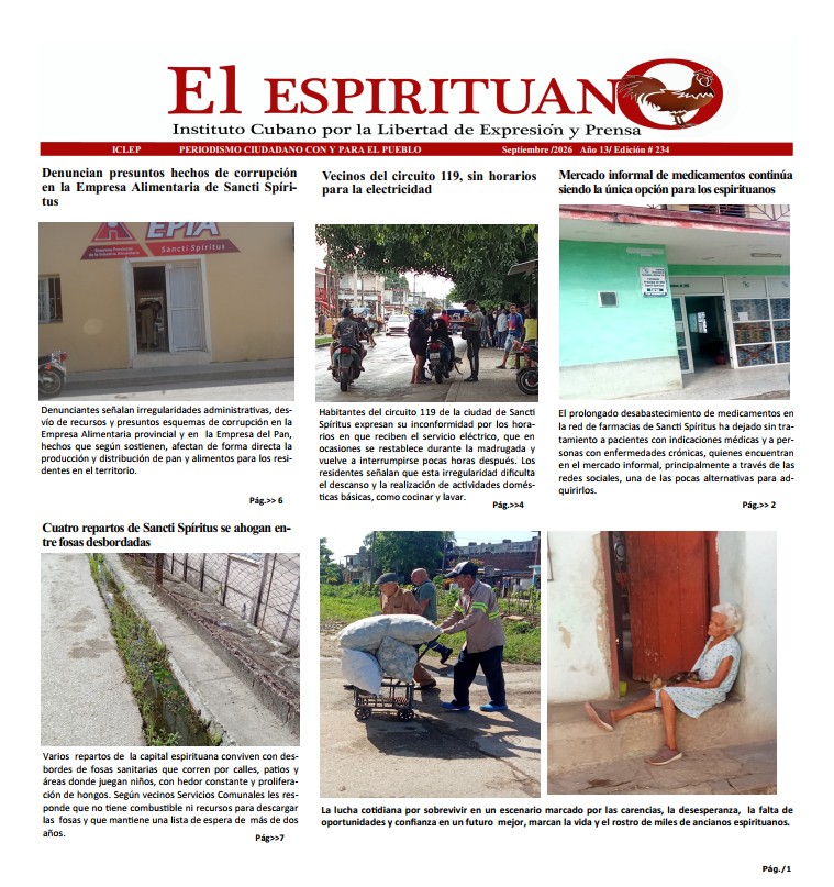 Portada de El Espirituano