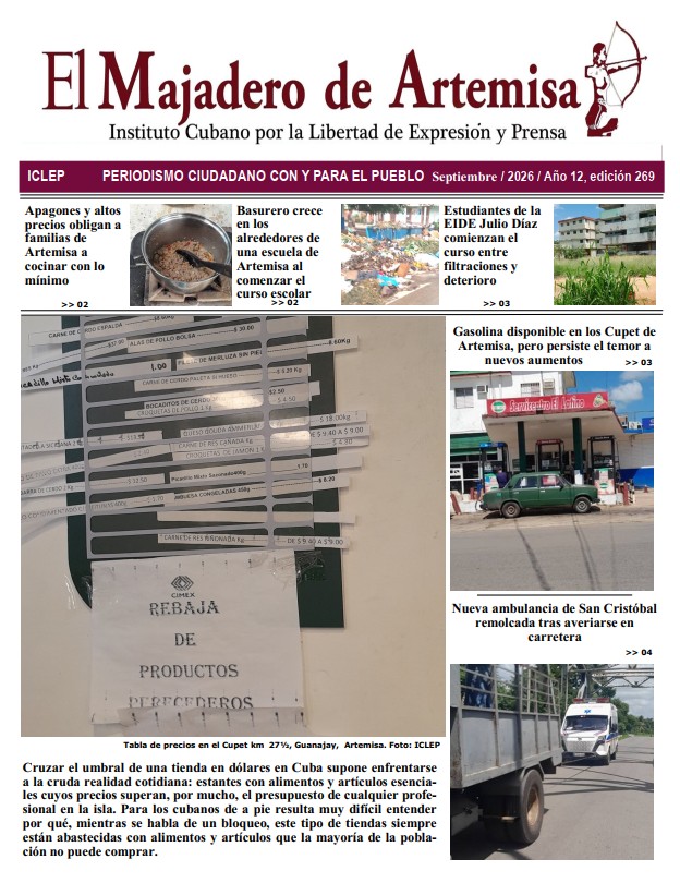 Portada de El Majadero de Artemisa