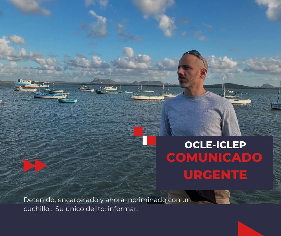 OCLE denuncia montaje carcelario contra Henry Constantín: le «siembran» un cuchillo para fabricarle un nuevo delito