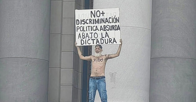 Tras protesta pacífica en el Capitolio, detienen arbitrariamente al pastor Ariel Limias Leiva; es acusado de "propaganda enemiga"