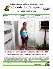 Cocodrilo Callejero — Edición 11 (Julio 2015)