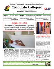 Cocodrilo Callejero — Edición 12 (Agosto 2015)
