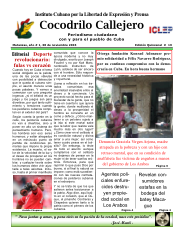 Cocodrilo Callejero — Edición 19 (Noviembre 2015)