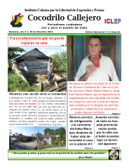 Cocodrilo Callejero — Edición 21 (Diciembre 2015)