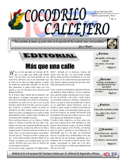 Cocodrilo Callejero — Edición 4 (Abril 2015)