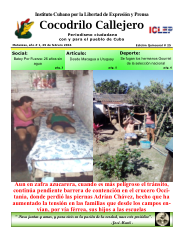 Cocodrilo Callejero — Edición 25 (Febrero 2016)