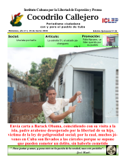 Cocodrilo Callejero — Edición 26 (Marzo 2016)