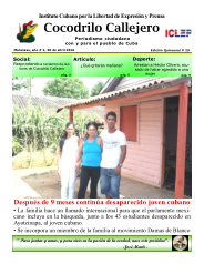 Cocodrilo Callejero — Edición 29 (Abril 2016)