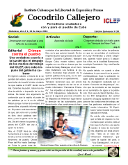 Cocodrilo Callejero — Edición 30 (Mayo 2016)
