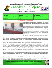 Cocodrilo Callejero — Edición 51 (Marzo 2017)