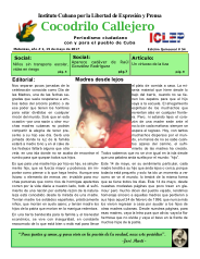 Cocodrilo Callejero — Edición 54 (Mayo 2017)
