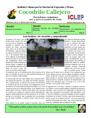 Cocodrilo Callejero — Edición 55 (Mayo 2017)