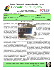 Cocodrilo Callejero — Edición 56 (Junio 2017)