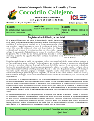 Cocodrilo Callejero — Edición 58 (Julio 2017)