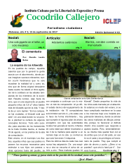Cocodrilo Callejero — Edición 62 (Septiembre 2017)
