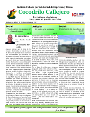Cocodrilo Callejero — Edición 64 (Octubre 2017)