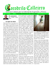 Cocodrilo Callejero — Edición 66 (Noviembre 2017)