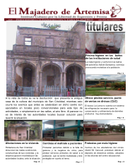 El Majadero de Artemisa #74