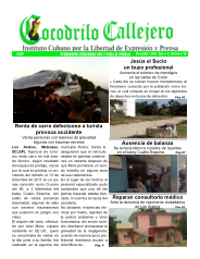 Cocodrilo Callejero — Edición 70 (Enero 2018)